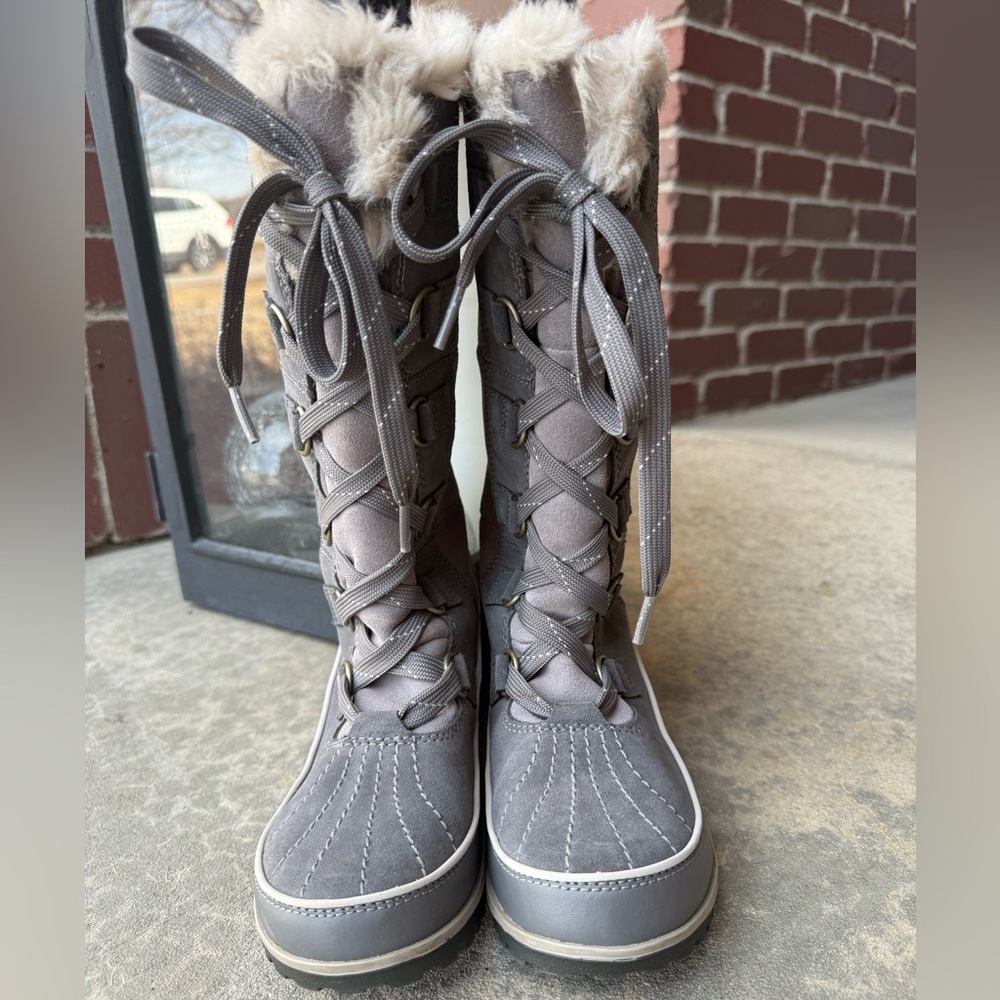 Women’s Sorel Tivoli High II Size 7 In Color Quarry - Picture 2 of 9
